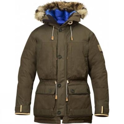 Parka Fjallraven Expedition Down No. 1 Hombre Verde Oliva - Chile WOS857420